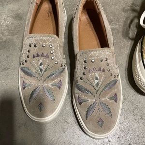 Frye Ivy embellished slip ons